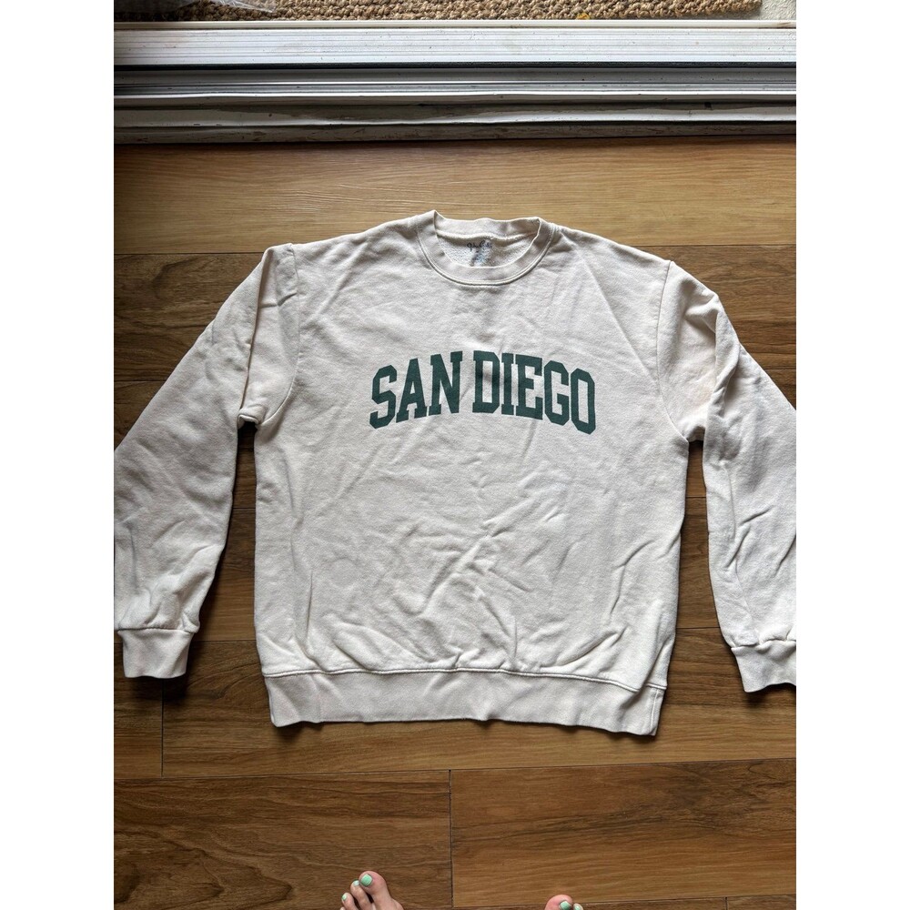 John Galt Brandy Melville San Diego Oversized Crewneck Sweatshirt One Size